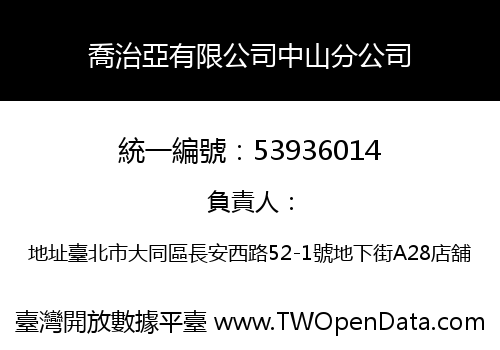喬治亞有限公司中山分公司