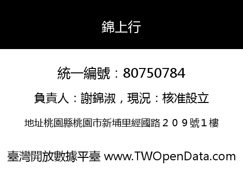 錦上行
