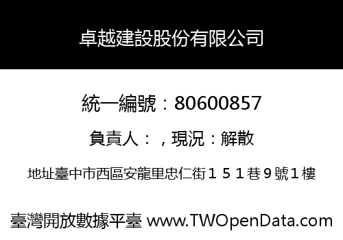 卓越建設股份有限公司
