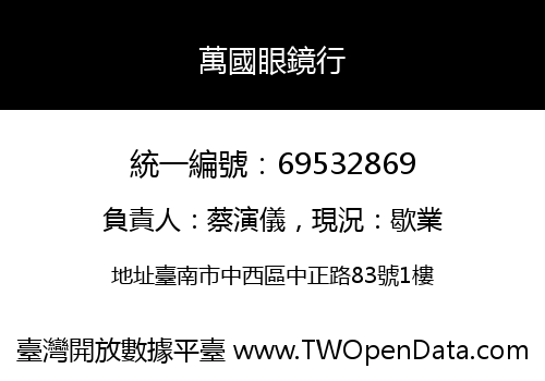 萬國眼鏡行