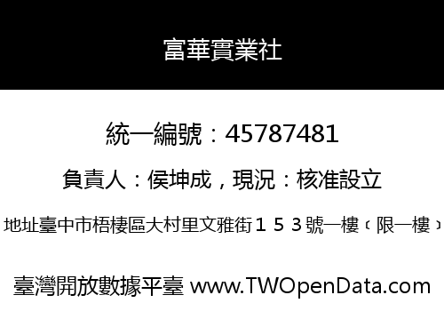 富華實業社
