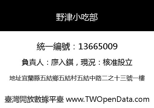 野津小吃部