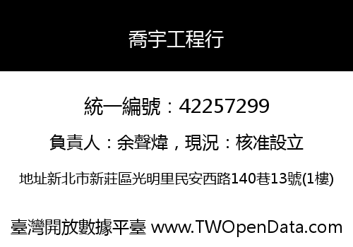 喬宇工程行