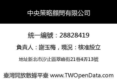 中央策略顧問有限公司