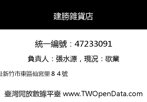 建勝雜貨店