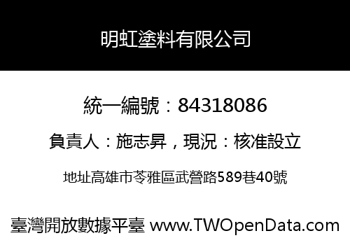 明虹塗料有限公司