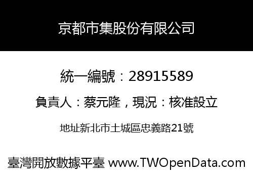 京都市集股份有限公司