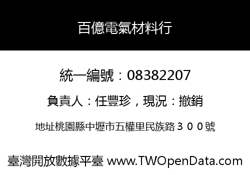 百億電氣材料行