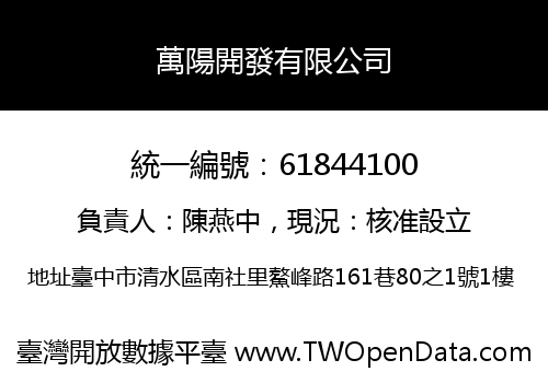 萬陽開發有限公司