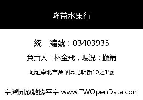 隆益水果行