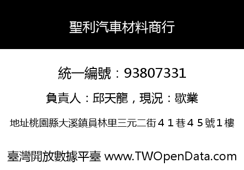 聖利汽車材料商行