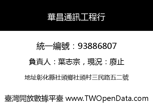 華昌通訊工程行