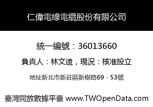 仁偉電線電纜股份有限公司