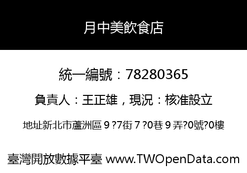 月中美飲食店