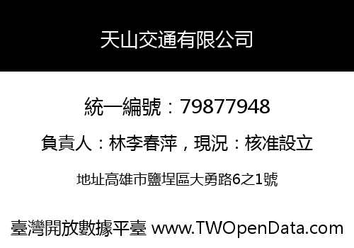 天山交通有限公司