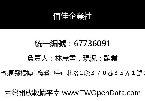 佰佳企業社