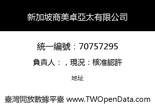 新加坡商美卓亞太有限公司
