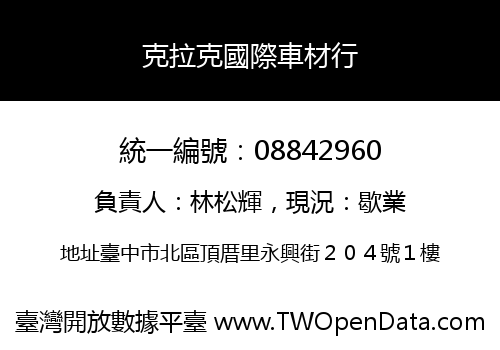 克拉克國際車材行