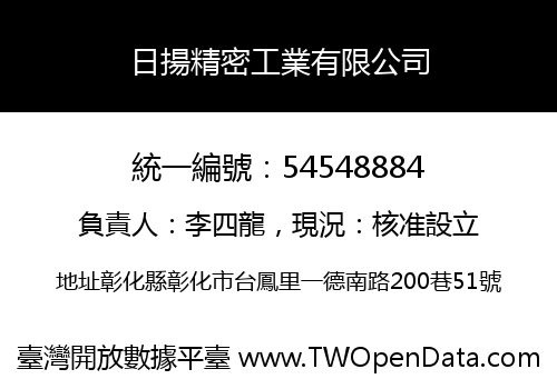 日揚精密工業有限公司