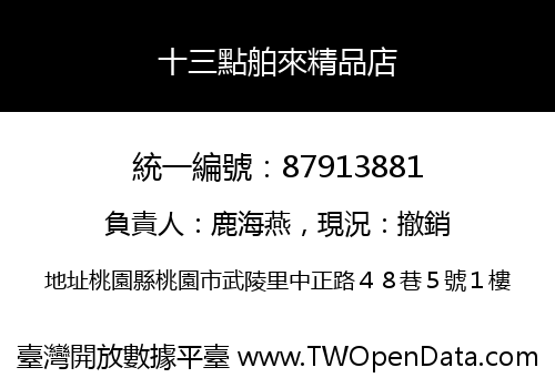 十三點舶來精品店