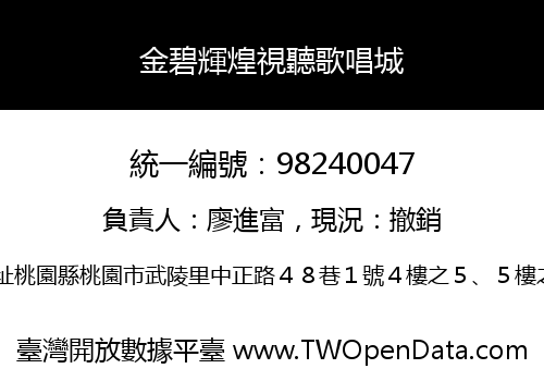 金碧輝煌視聽歌唱城