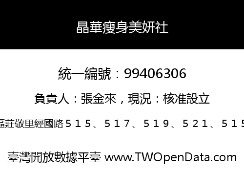 晶華瘦身美妍社