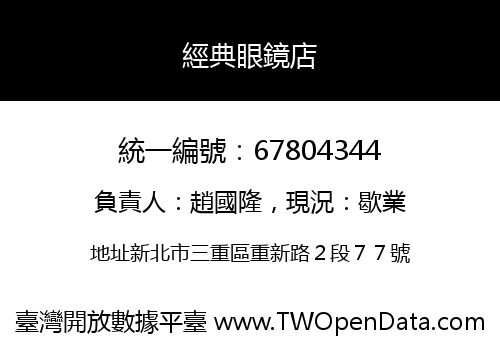經典眼鏡店