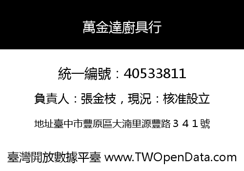 萬金達廚具行
