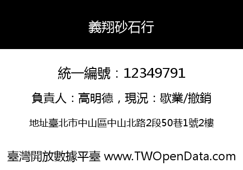 義翔砂石行