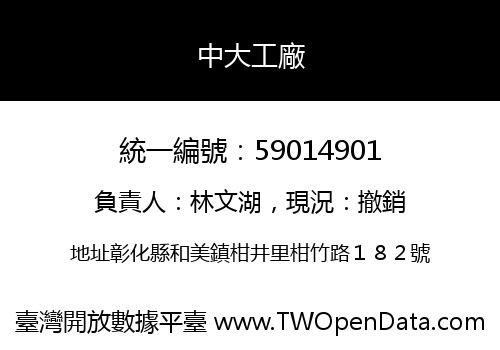 中大工廠