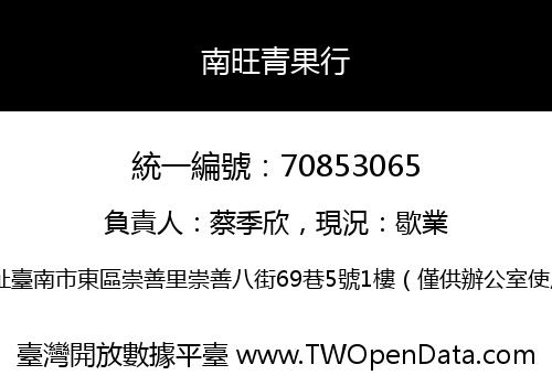 南旺青果行