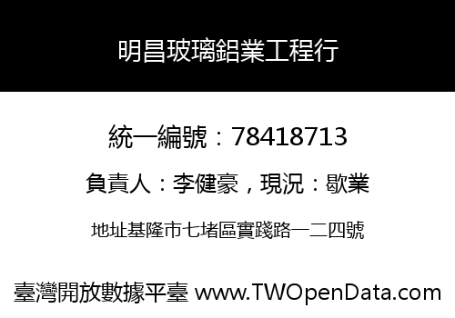 明昌玻璃鋁業工程行