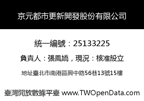 京元都市更新開發股份有限公司