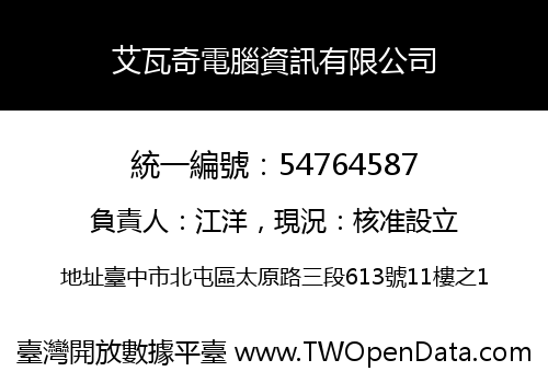 艾瓦奇電腦資訊有限公司