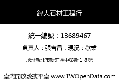 鍠大石材工程行