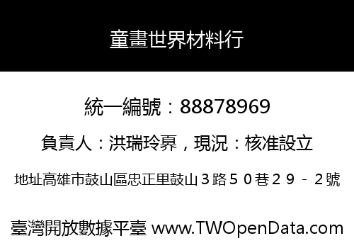 童畫世界材料行
