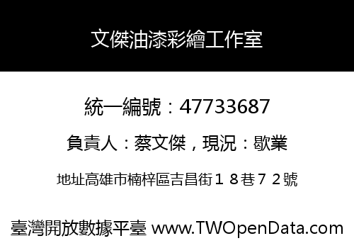 文傑油漆彩繪工作室