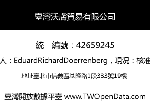 臺灣沃膚貿易有限公司