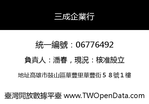 三成企業行