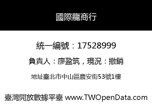 國際龍商行