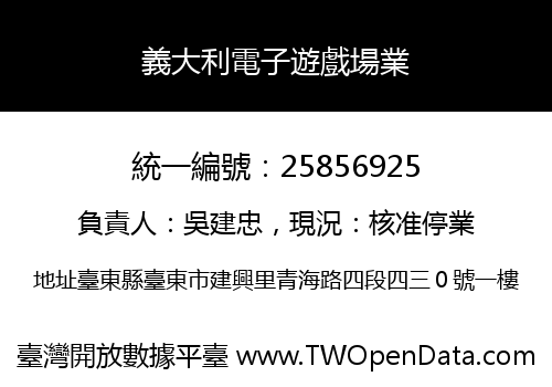 義大利電子遊戲場業