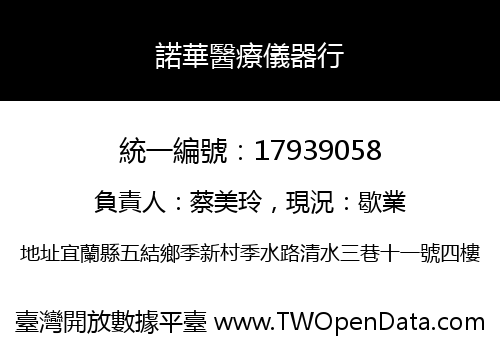 諾華醫療儀器行