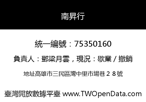 南昇行