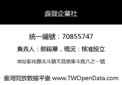 鑫聲企業社