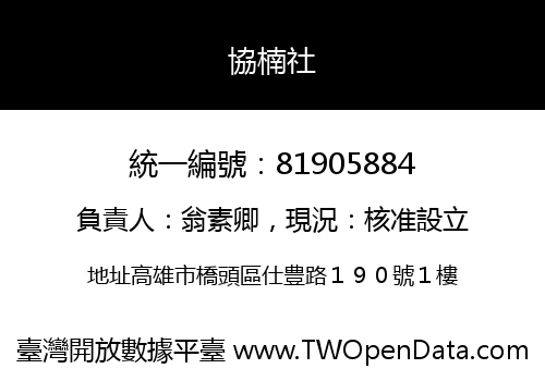 協楠社