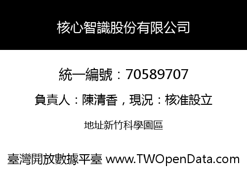 核心智識股份有限公司