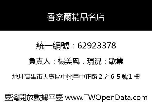 香奈爾精品名店