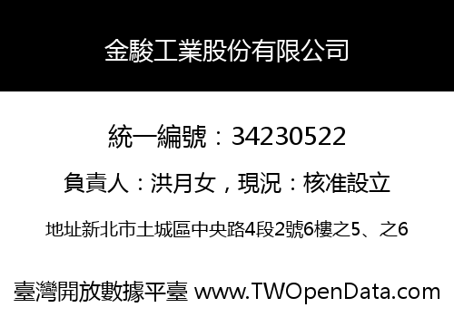 金駿工業股份有限公司