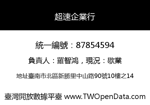 超速企業行