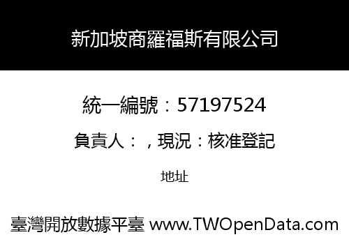 新加坡商羅福斯有限公司
